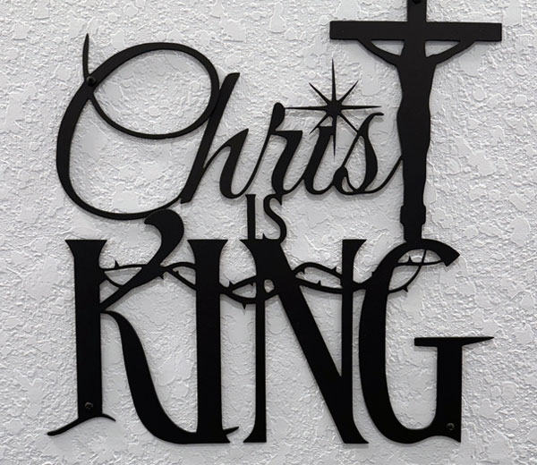 Christ the King sign