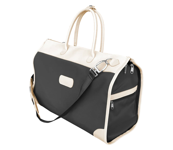 pink duffle bag